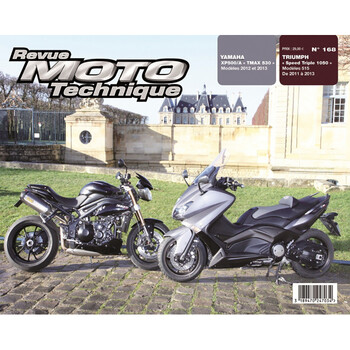 RMT 168 TRIUMPH SPEED TRIPLE (2011 à 2013) - YAMAHA T-MAX 530 (2012 à 2013) Etai