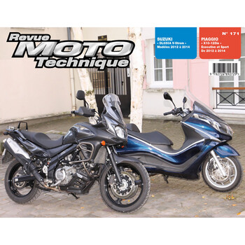 RMT 171 SUZUKI DL650A (2012 à 2014) et PIAGGIO X10 125 (2012 à 2014) Etai