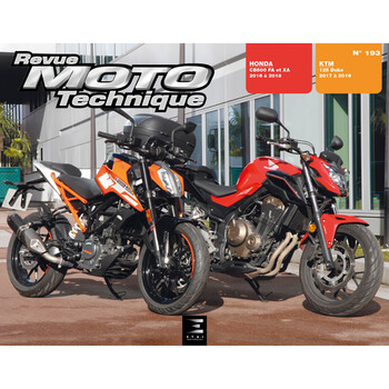 RMT 193 KTM 125 DUKE (2017 à 2019) et HONDA CB500 FA - XA (2016 à 2018) Etai