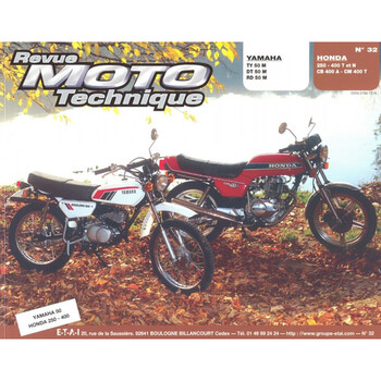 RMT 32 YAMAHA TY-DT-RD 50 et HONDA 250-400-CB400 Etai