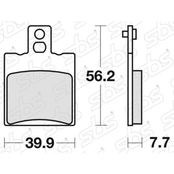 Plaquettes de frein 149 CT SBS