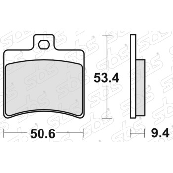 Plaquettes de frein 152 HF SBS