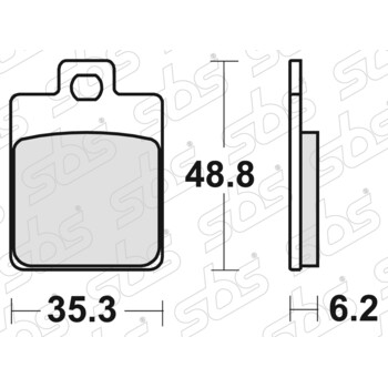 Plaquettes de frein 202 CT SBS