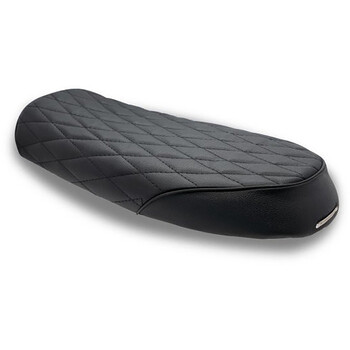 Selle, Pouf et Coussin de Moto avec Gel Confort Scrambler Bobber