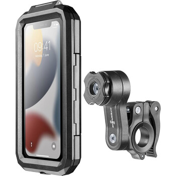 Support de téléphone de moto pour guidon Barracuda PHONE RACK en aluminium  Vente en Ligne 