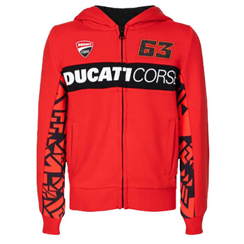 Sweat enfant Bagnaia 63 ducati