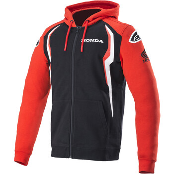 Sweat zippé à capuche Honda Alpinestars