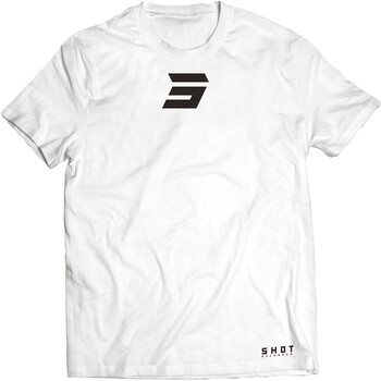 T-shirt White Symbol Shot