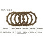 Disques garnis d'embrayage VC186