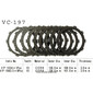 Disques garnis d'embrayage VC197