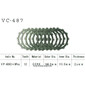 Disques garnis d'embrayage VC487