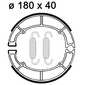 Machoires de frein LMS850