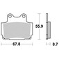 Plaquettes de frein S1024R