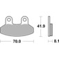 Plaquettes de frein 178CT (792)
