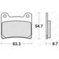 Plaquettes de frein 555 LS