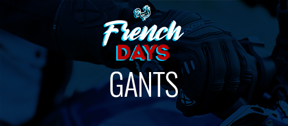 gants moto french days