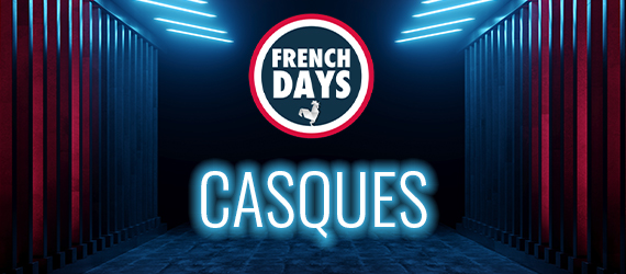Casque moto french days