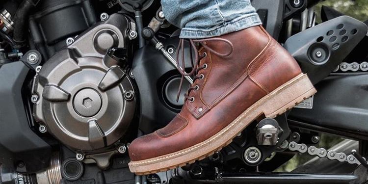 bottes moto vintages