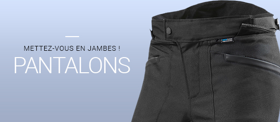 Soldes pantalon moto